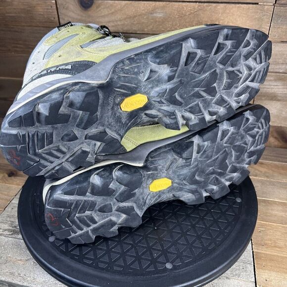 Scarpa Means Size US 8 Go Up Gore-Tex Hiking Lace Up Boot Gray Olive Green - Picture 9 of 10